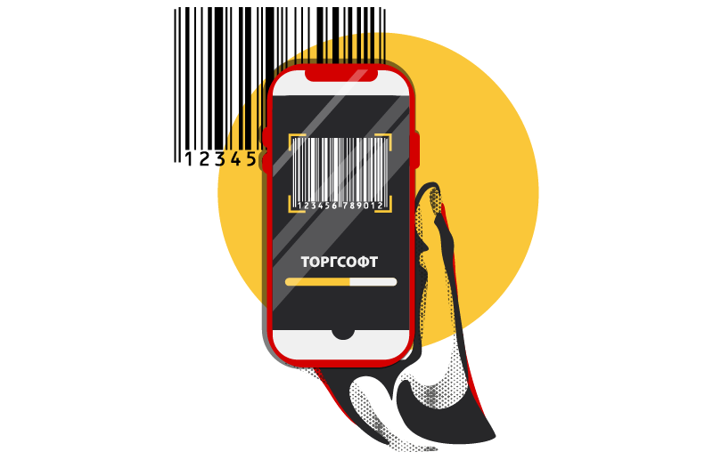 Мобільний додаток Торгсофт для обліку товарів і продажів зі смартфона