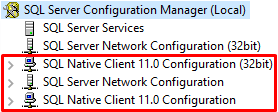 SQL Server Network Configuration